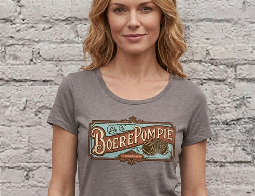 Boerepompie Vintage Dames T-Hemp