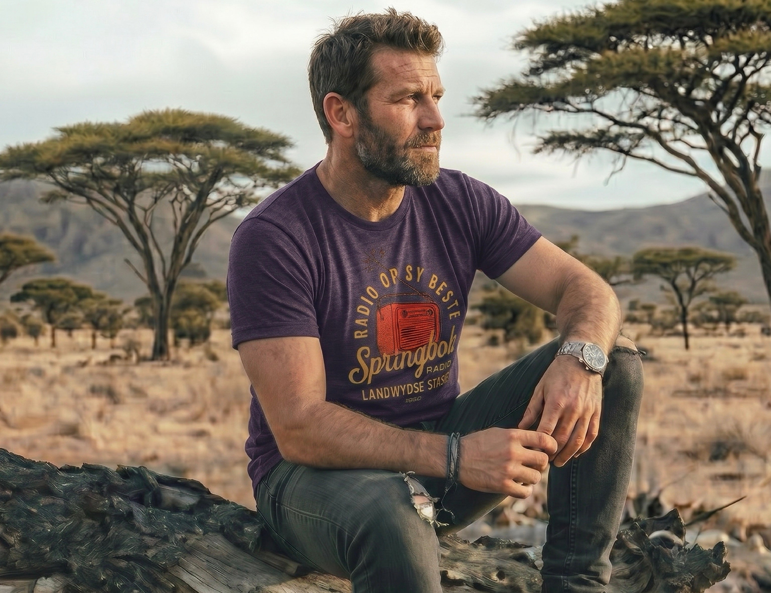 Springbok Radio Vintage T-Hemp