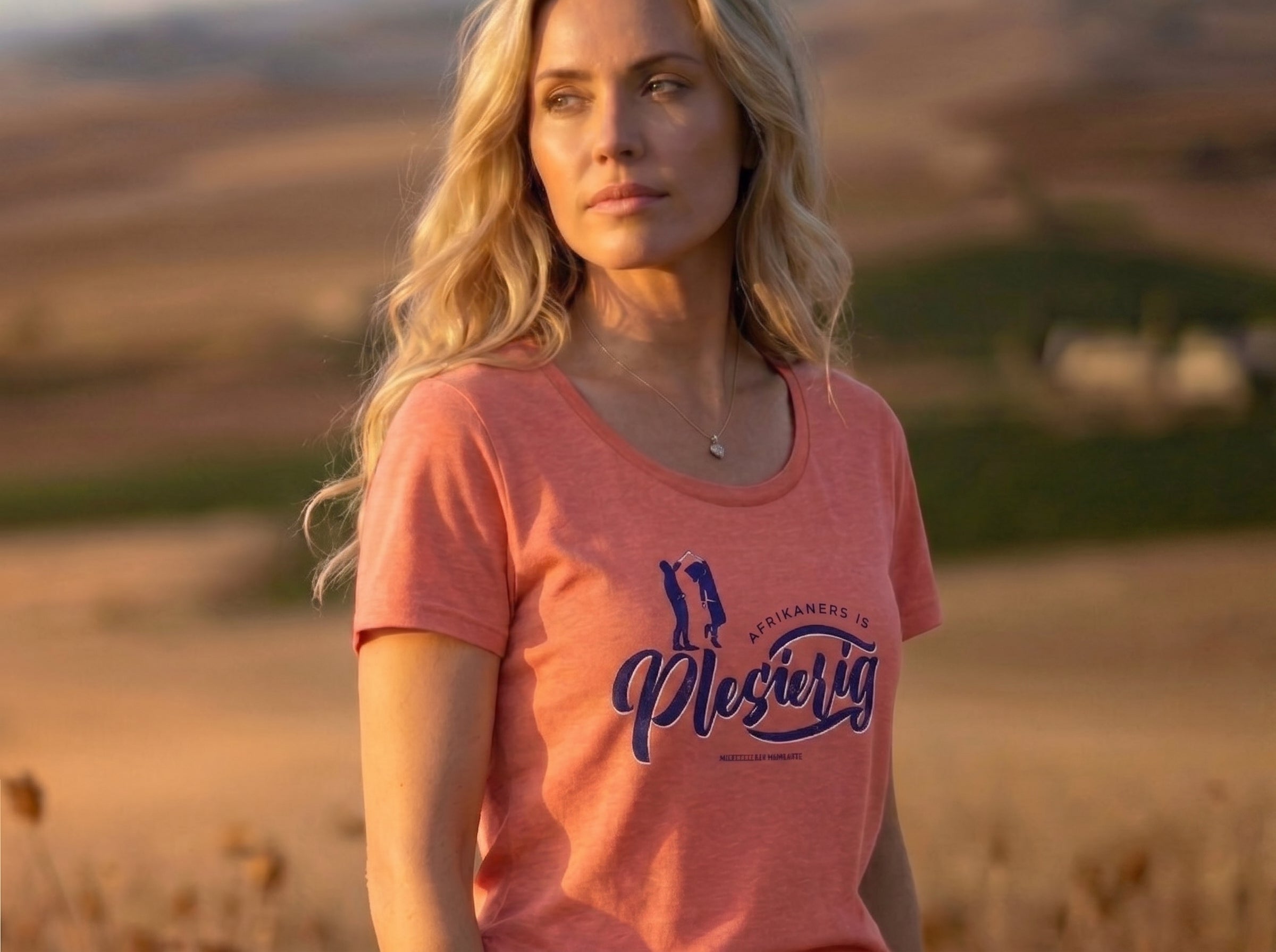 Afrikaners is Plesierig Vintage Dames T-Hemp