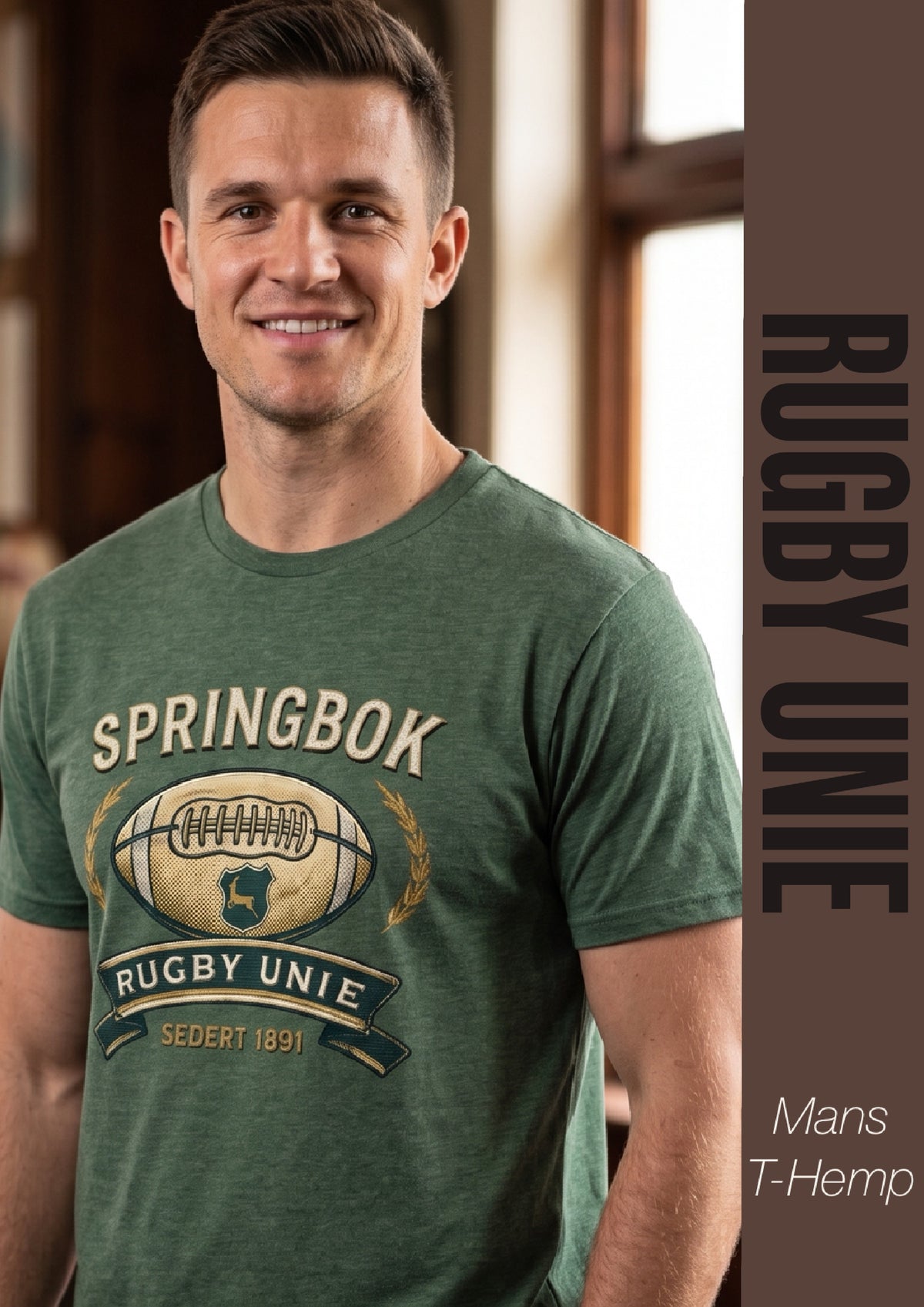 RUGBY UNIE MANS T-HEMP