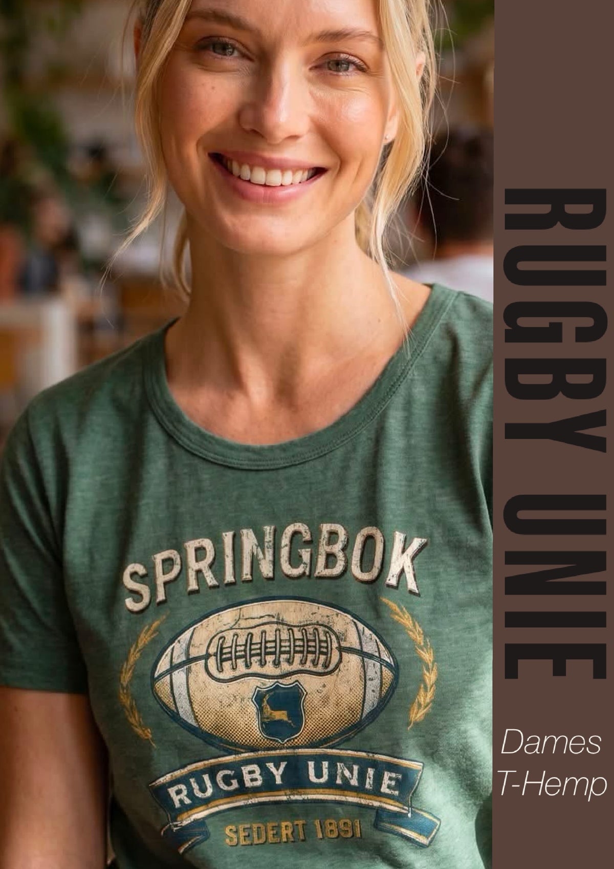 RUGBY UNIE DAMES T-HEMP